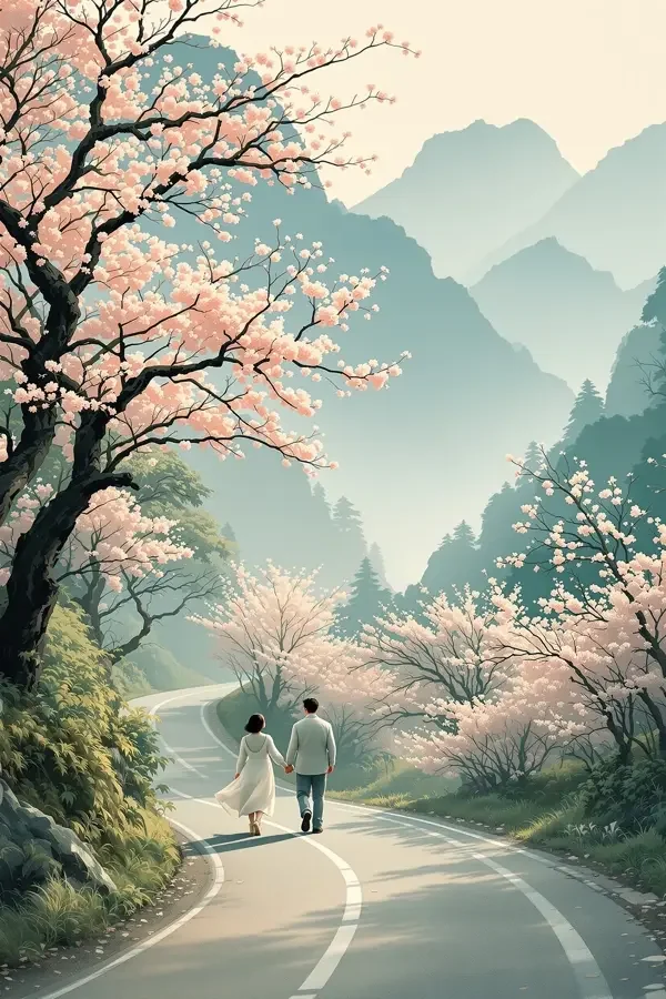 《春山暖阳》海报